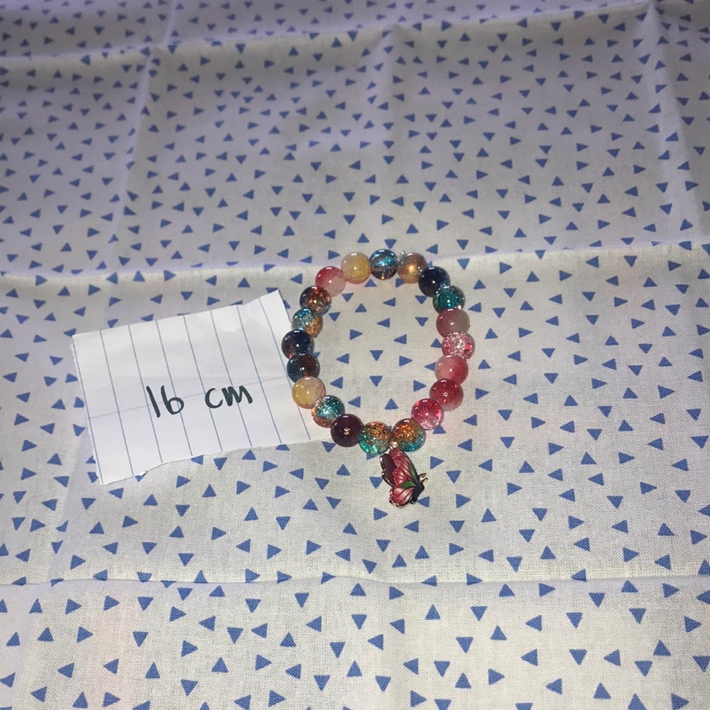 Homemade bracelet.